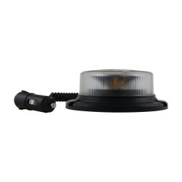 LED Autolamps LPBR65C-MM 12/24V R65 Low Profile LED Beacon - Magnetic PN: LPBR65C-MM